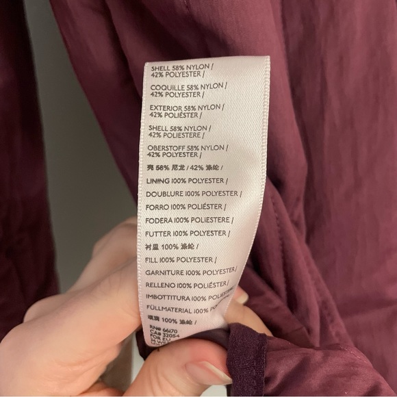 Urban Outfitters Plum Purple Quilted Hooded Jacket - Picture 10 of 10